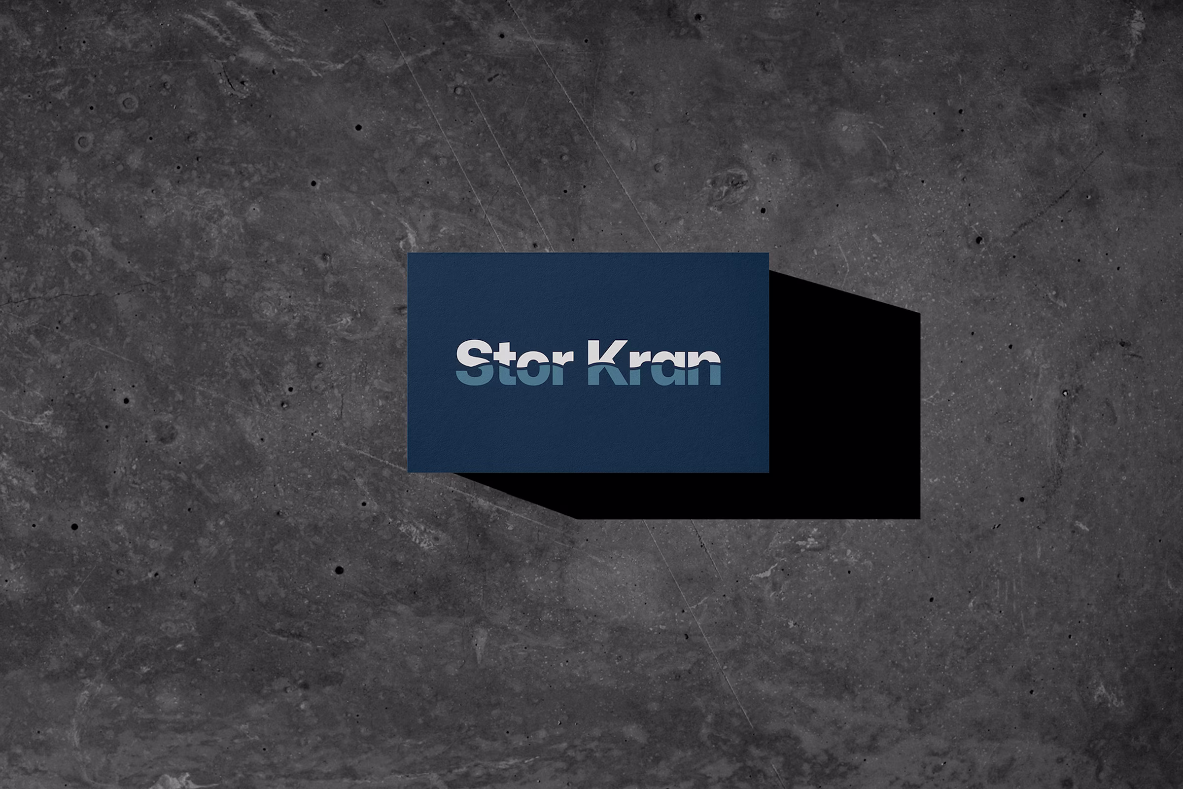 Business card design for Stor Kran Cranes