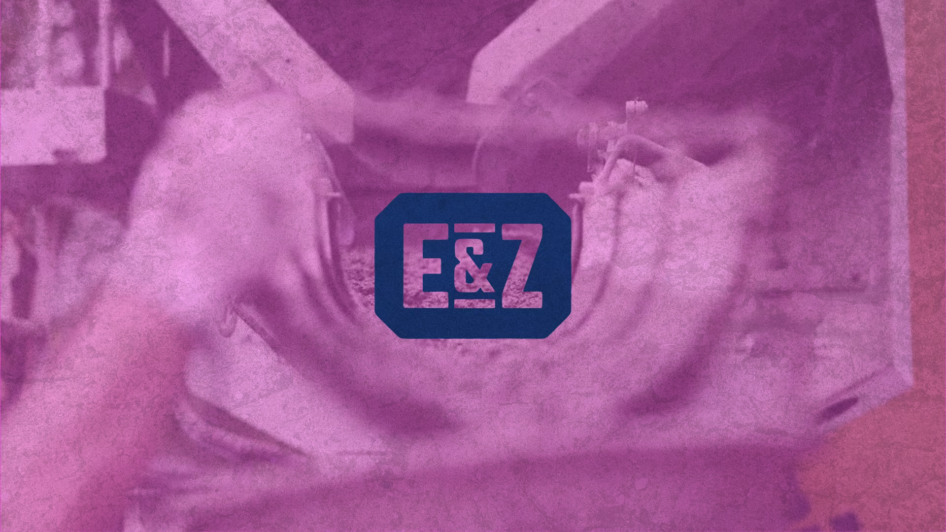 E&Z Construction Badge Logo