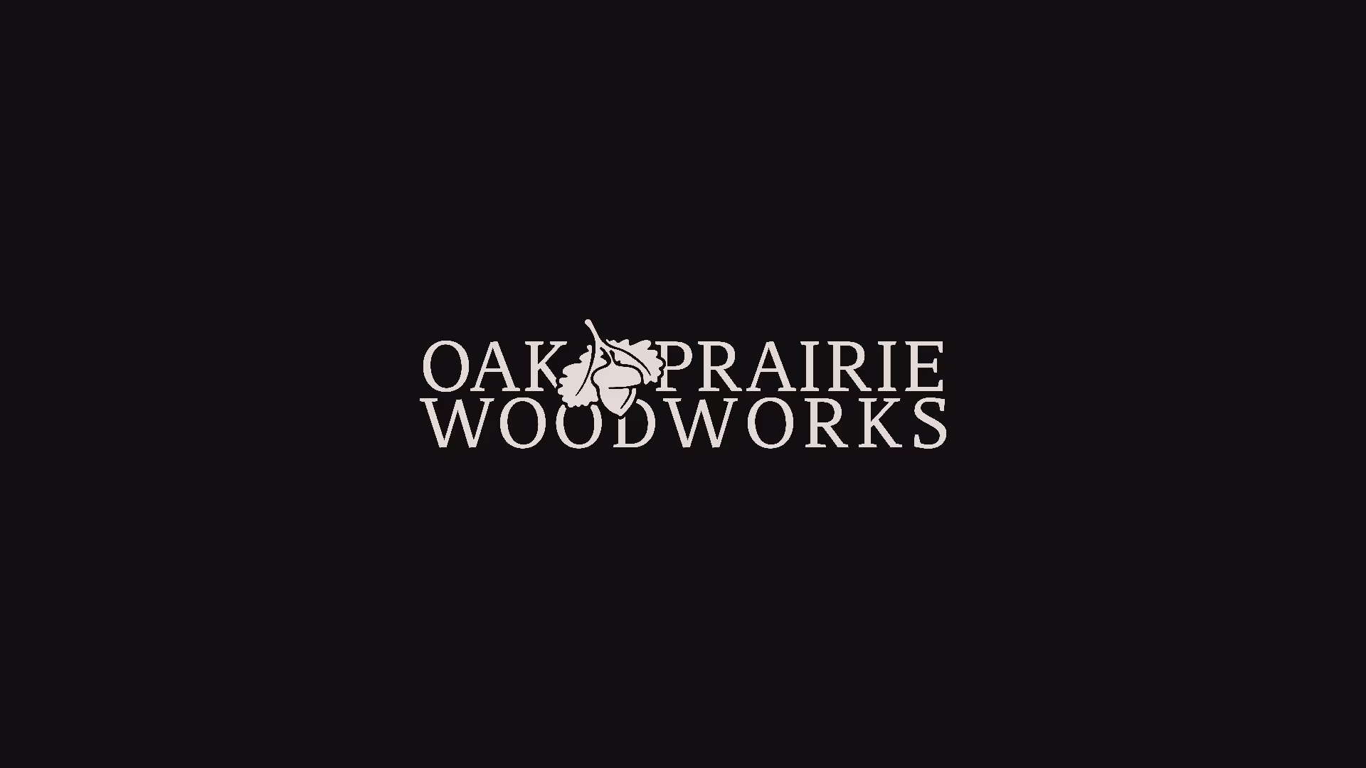 Logo mark for Oak Prairie Woodworks
