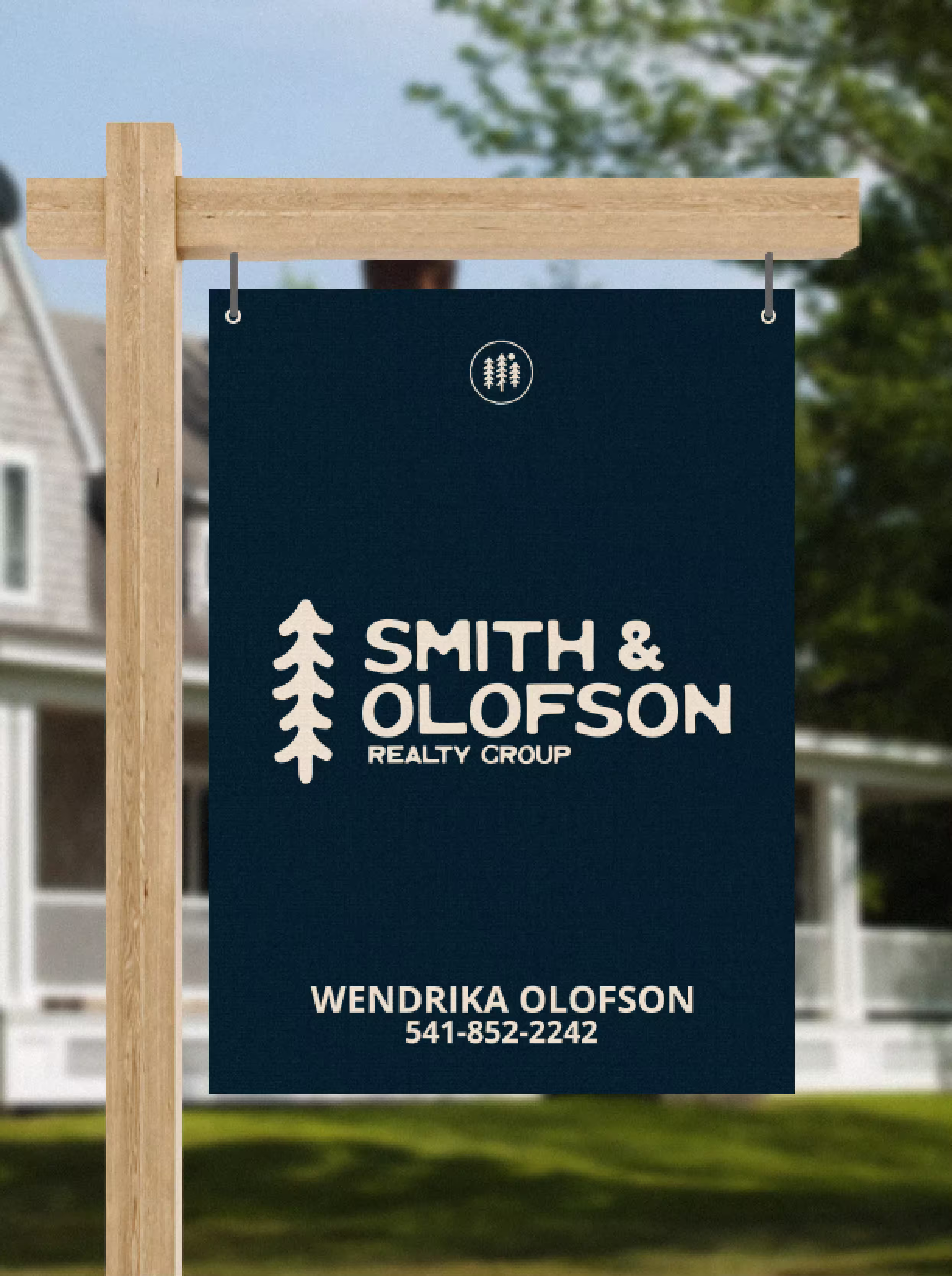 Real estate signage for Smith & Olofson Realty Group