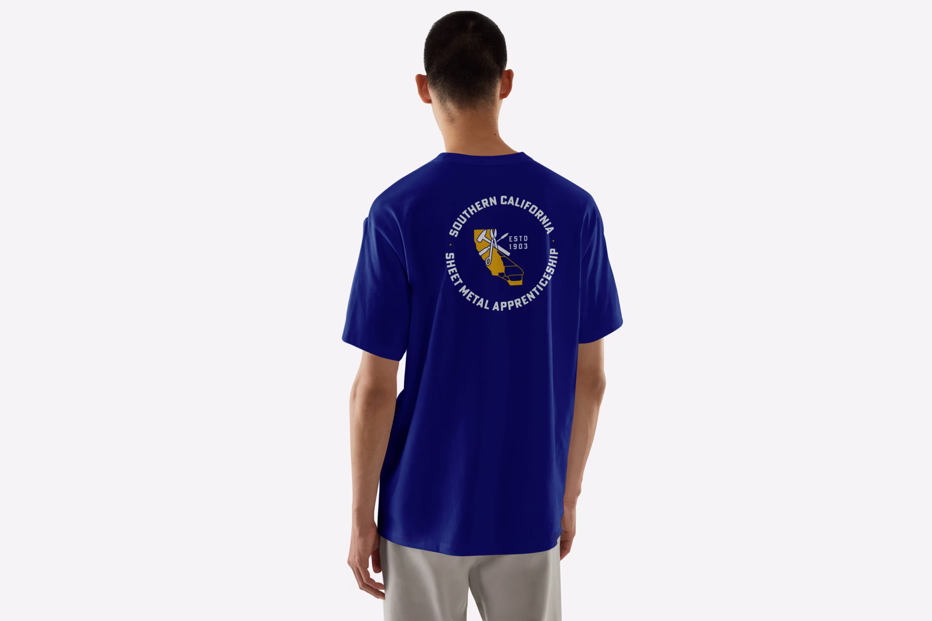 Branded apparel design for Southern California Sheet Metal Apprenticeship
