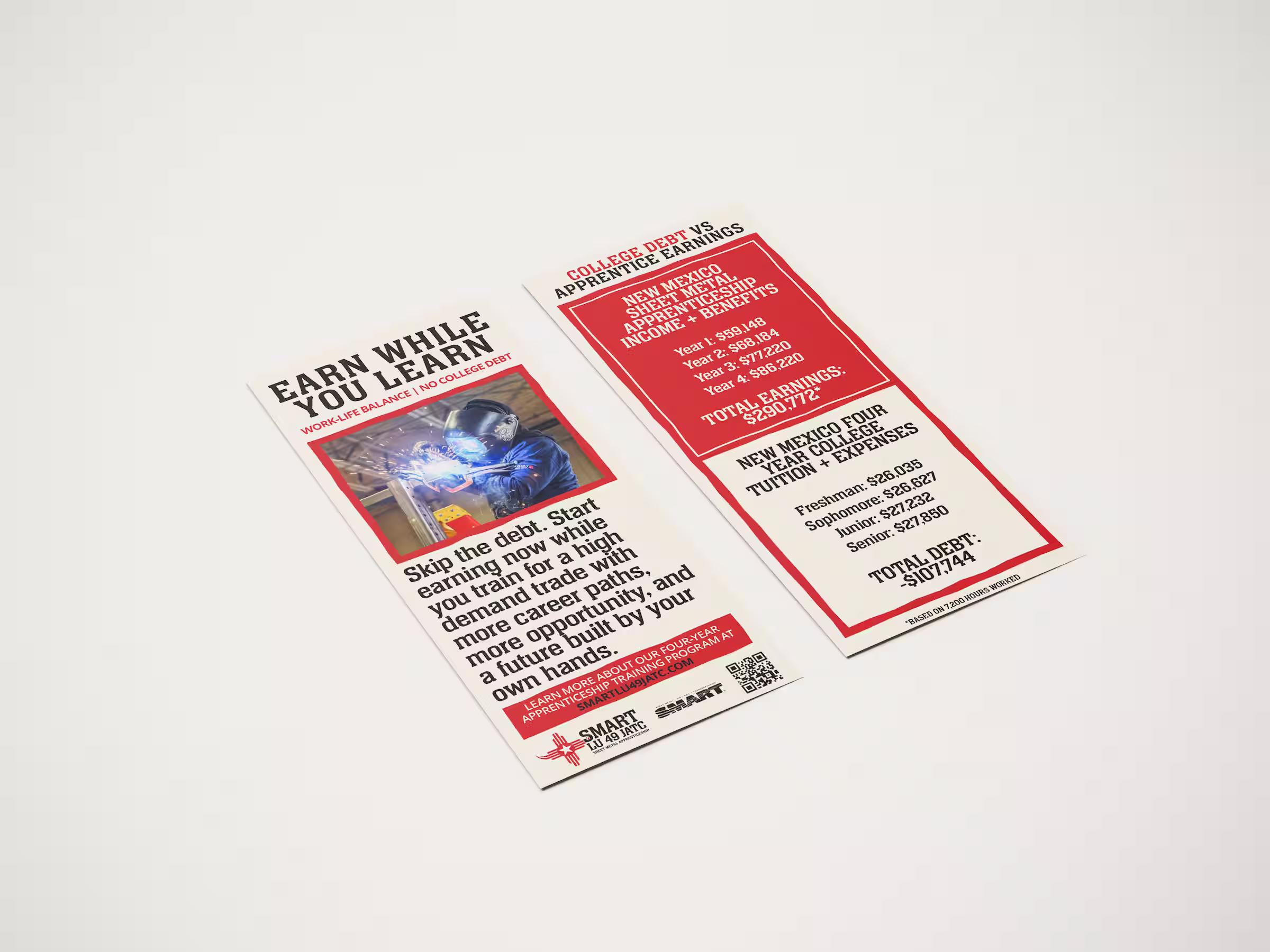 Regional program insert designs for New Mexico and West Texas markets