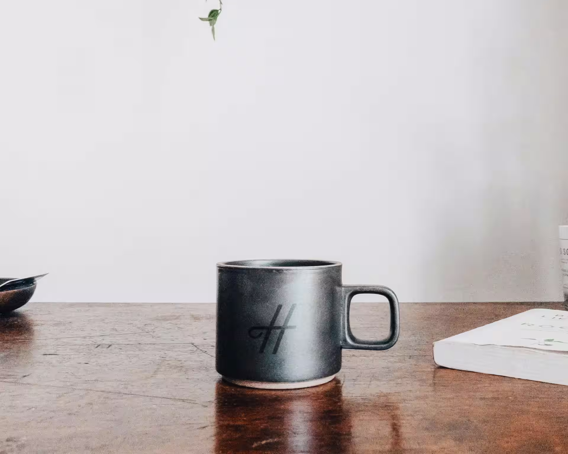 Branded mug design for Hillside Hotel & Bar