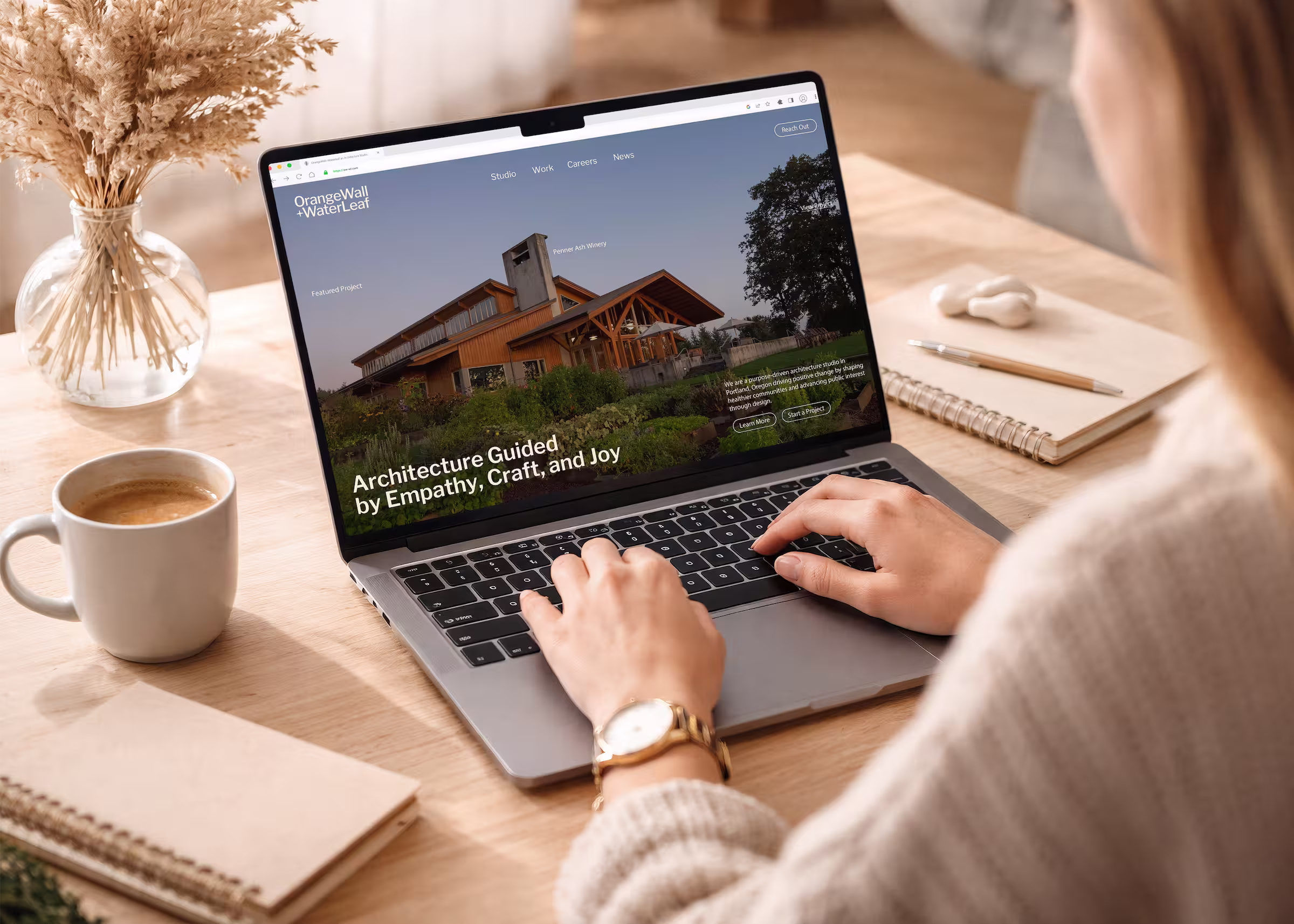 Branding an architecture firm is more than a new logo. Here's how to build strategy, identity, and a site that attracts better clients.