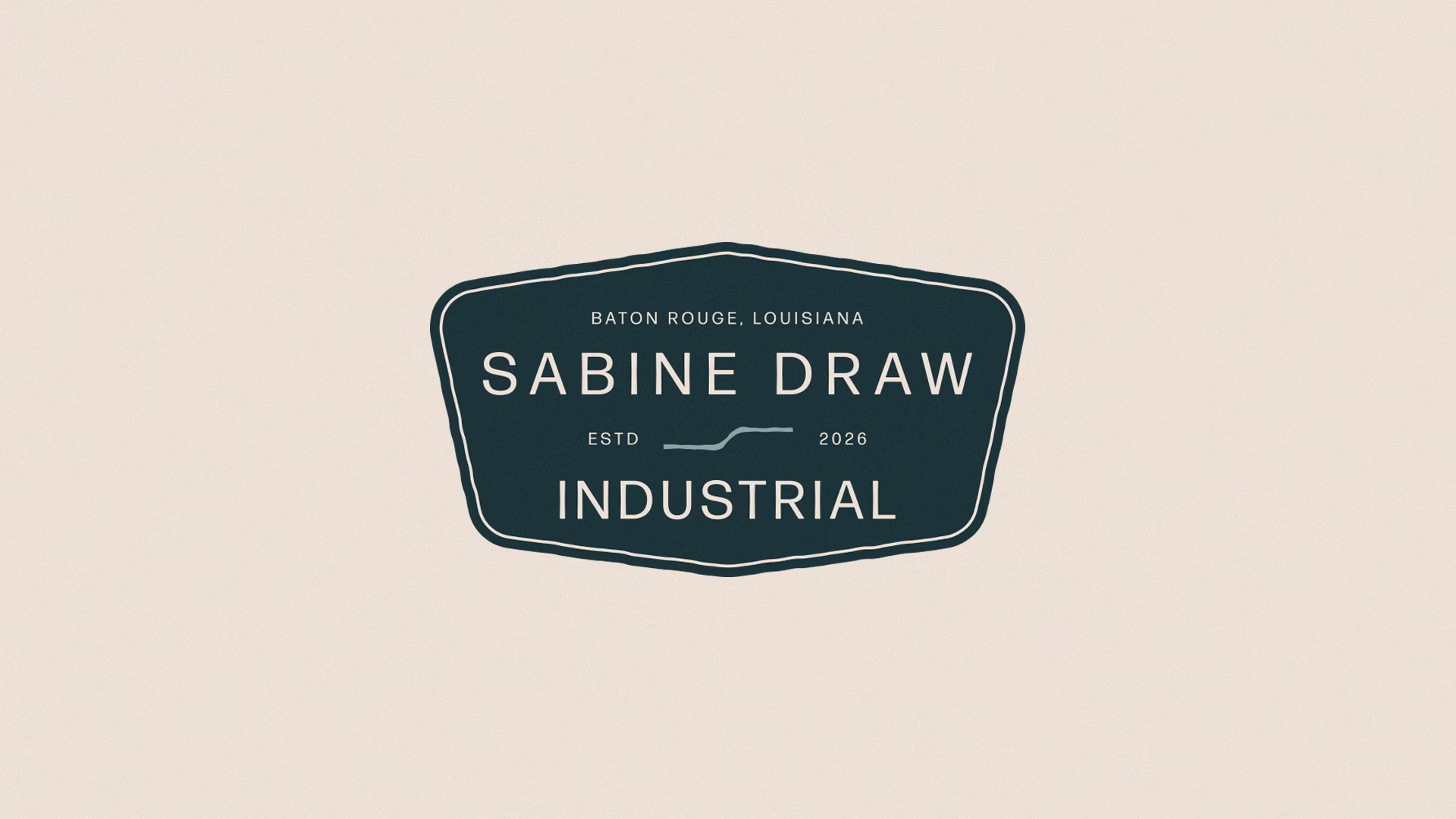 Sabine Draw dark badge