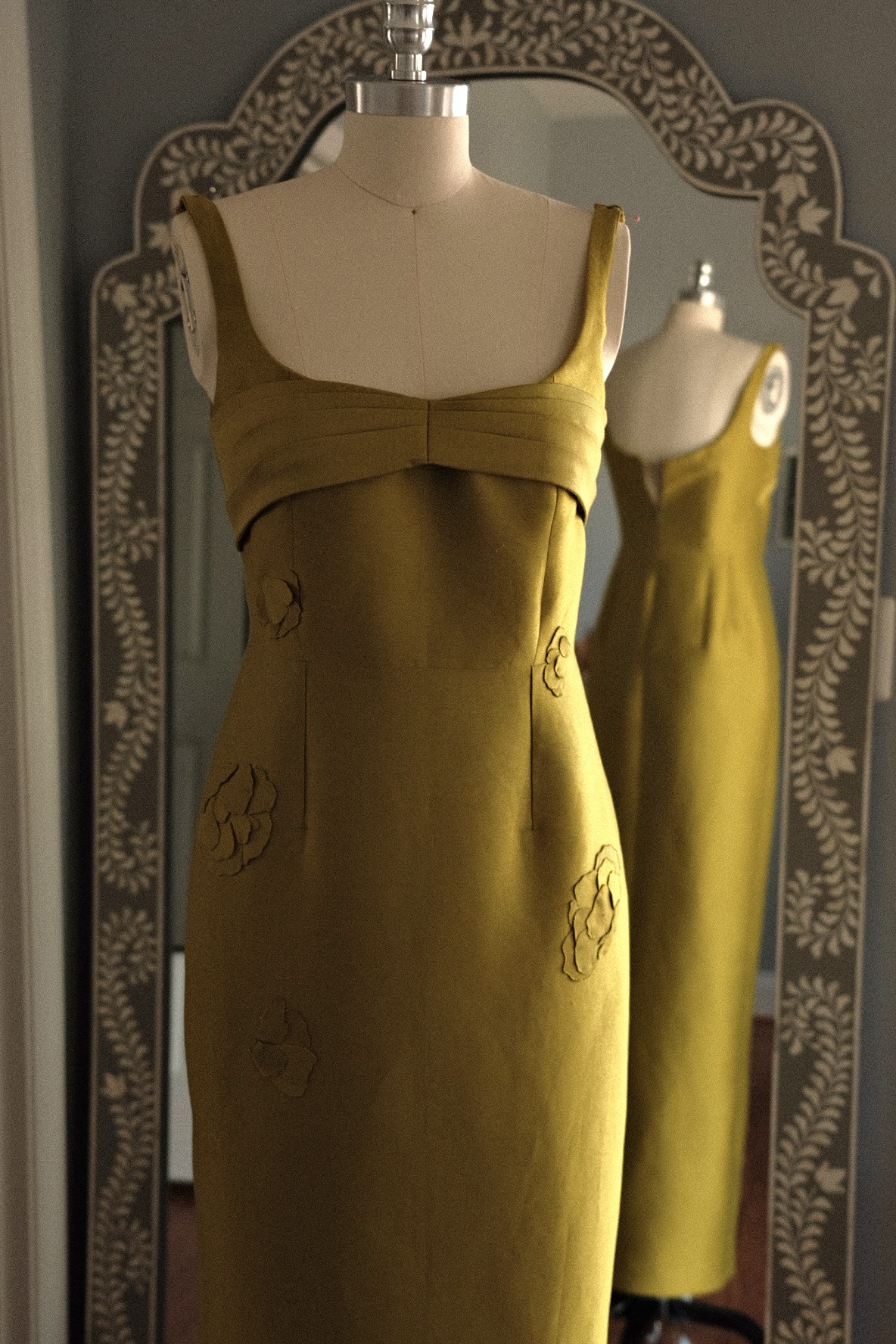 Chartreuse Wedding Guest Dress
