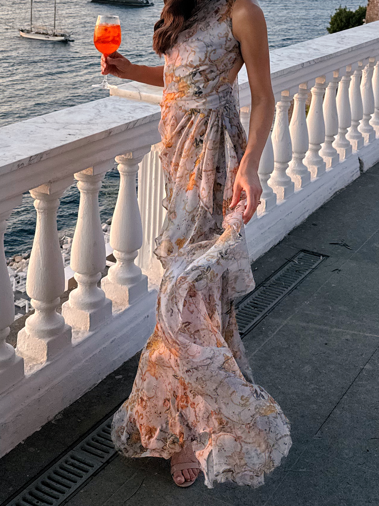 Sorrento Silk Gown