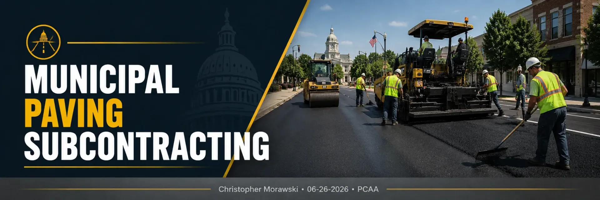 Municipal paving subcontracting in Greendale, WI