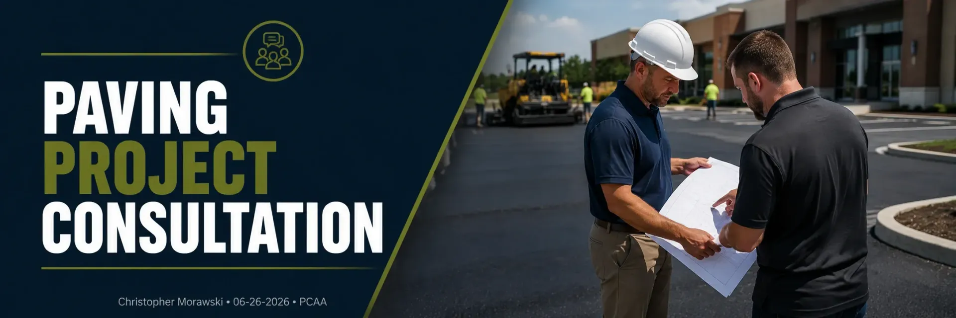 Paving project consultation in Vernon, WI