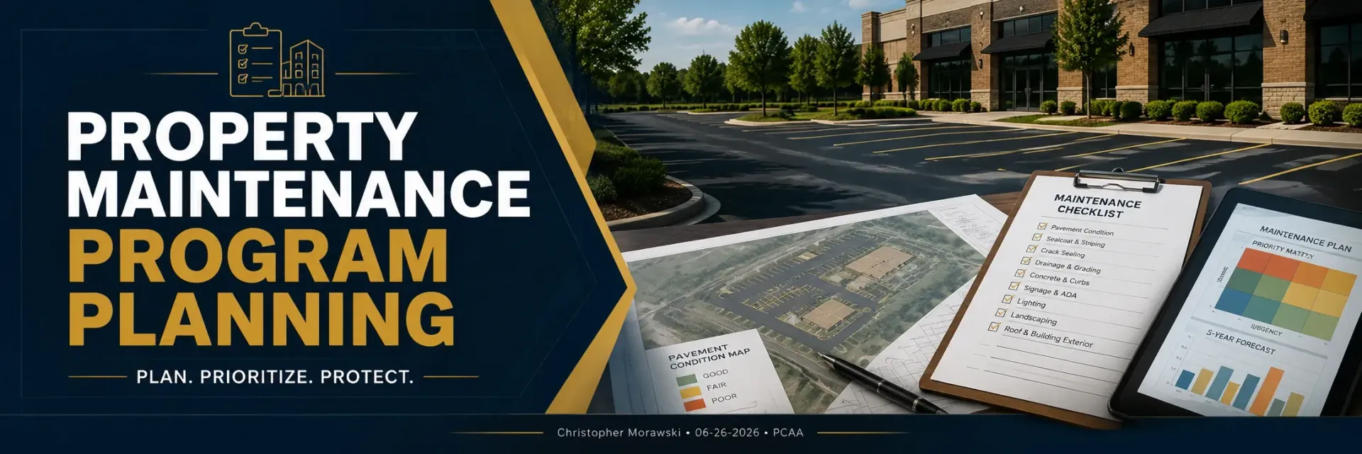 Property maintenance program planning in Muskego, WI