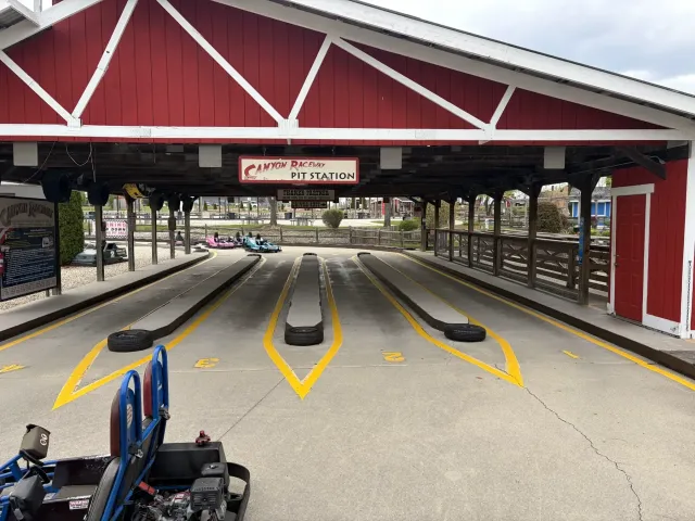 Fresh sealcoating at Family Fun Park