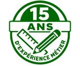 15 ans d'expérience métier