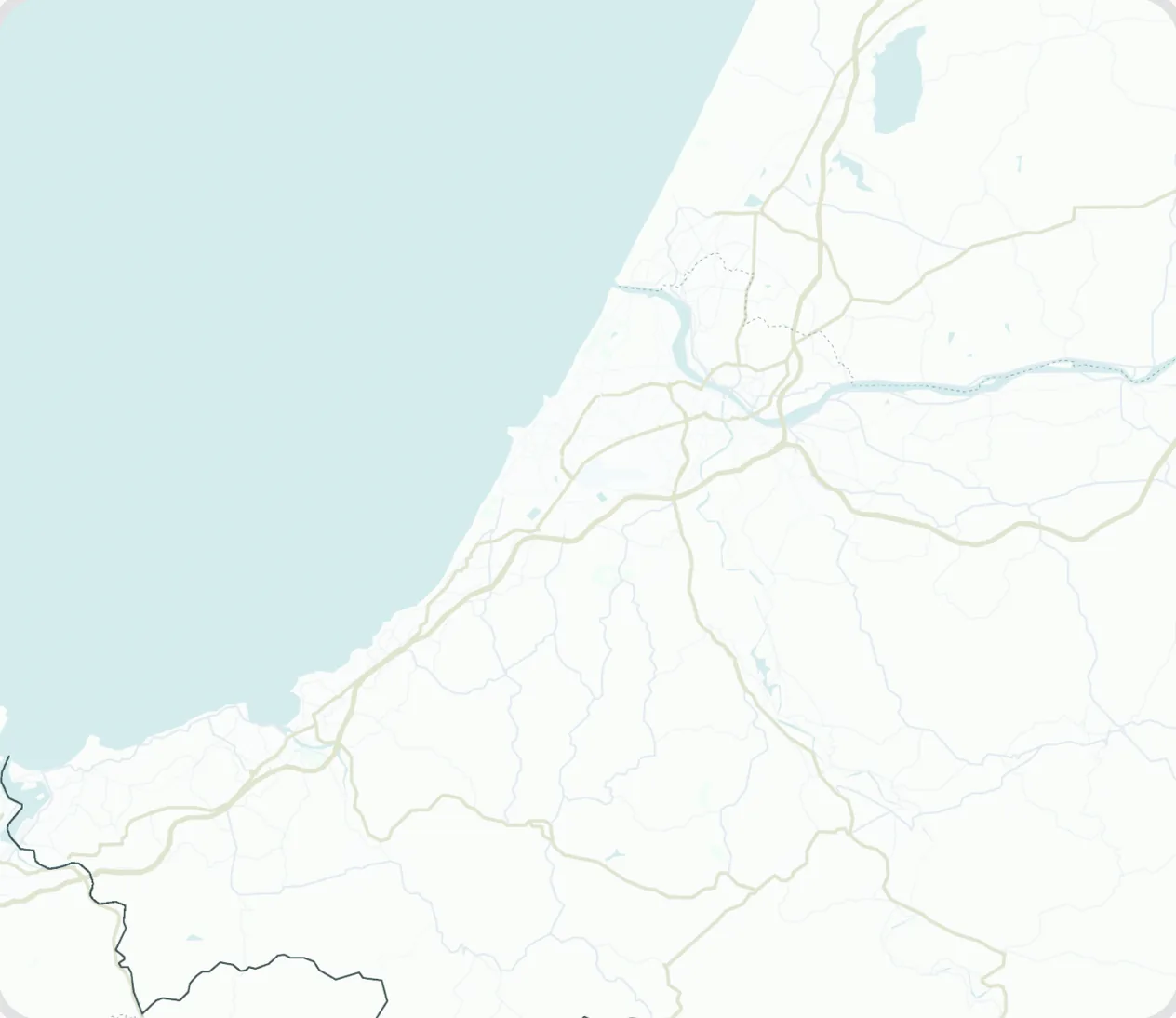 Carte des zones d'intervention de 2C Couvreur Bayonne au Pays Basque