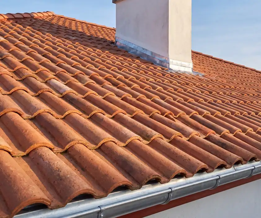 Toiture en tuiles rénovée par 2C Couvreur à Bidart, Côte Basque