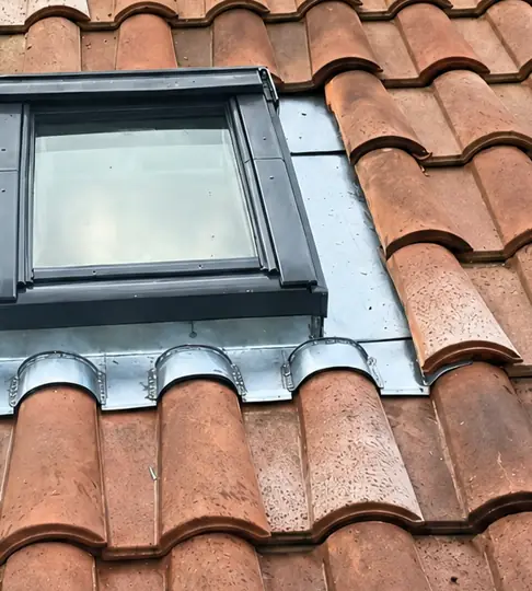 Photo du rapport de travaux : fenêtre de toit posée