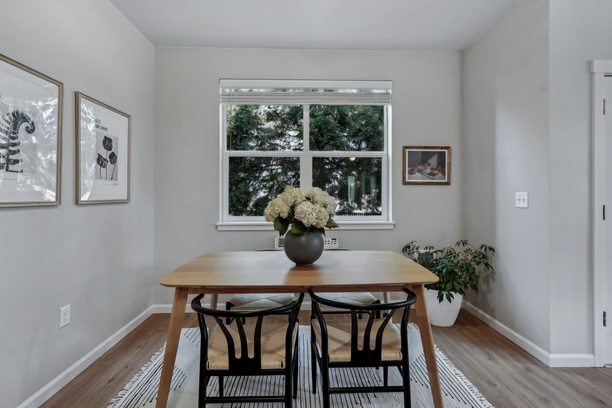 Dining Nook with Garden View