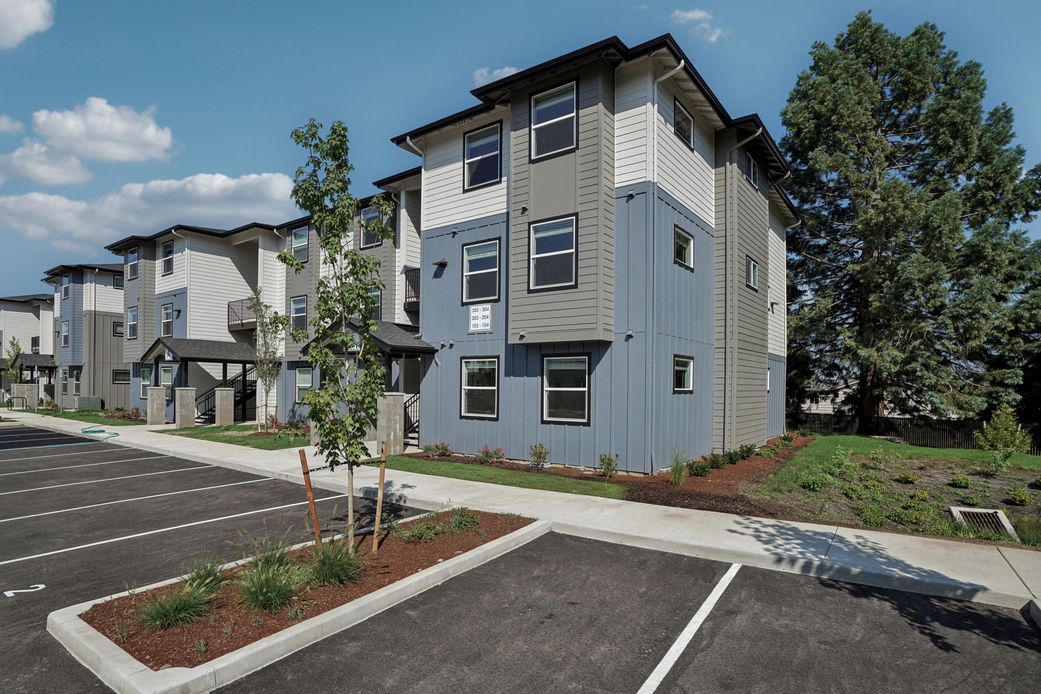 Apartment Building Exterior
