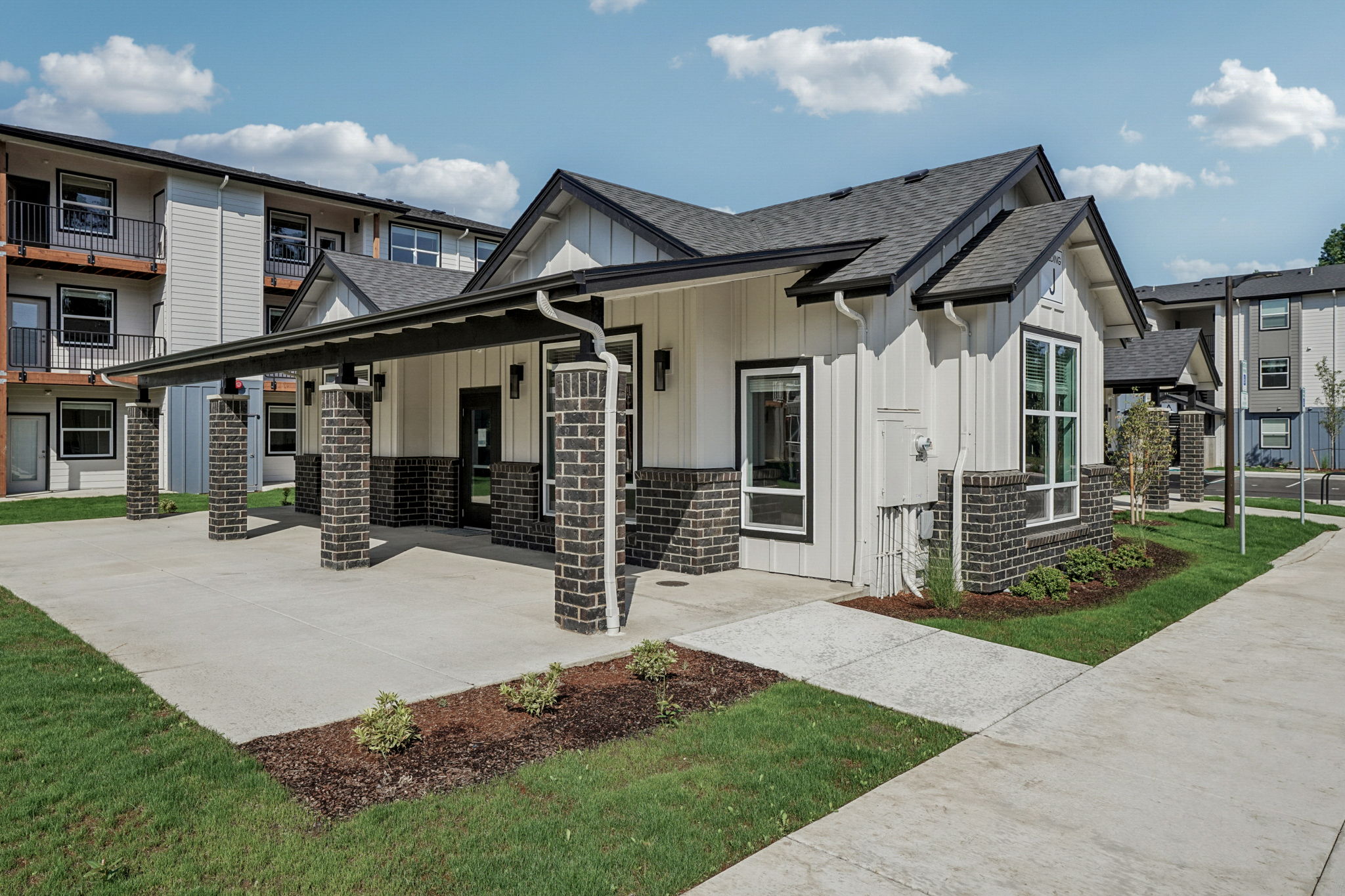 Clubhouse with Covered Patio