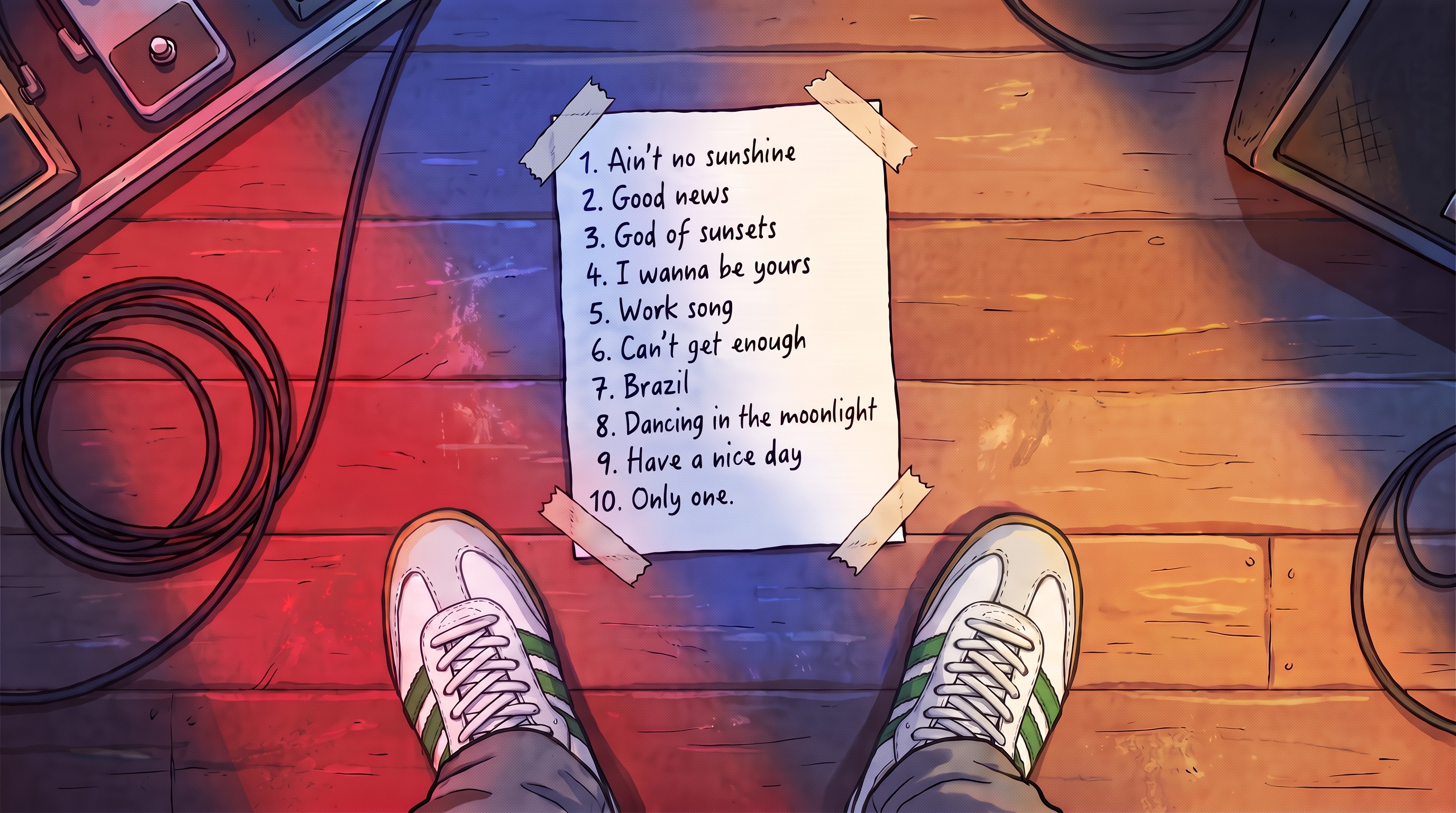 Teffi Traversi — the setlist at the concert