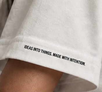 02 / Desaturated Creator — sleeve hem: Ideas into things. Made with intention.