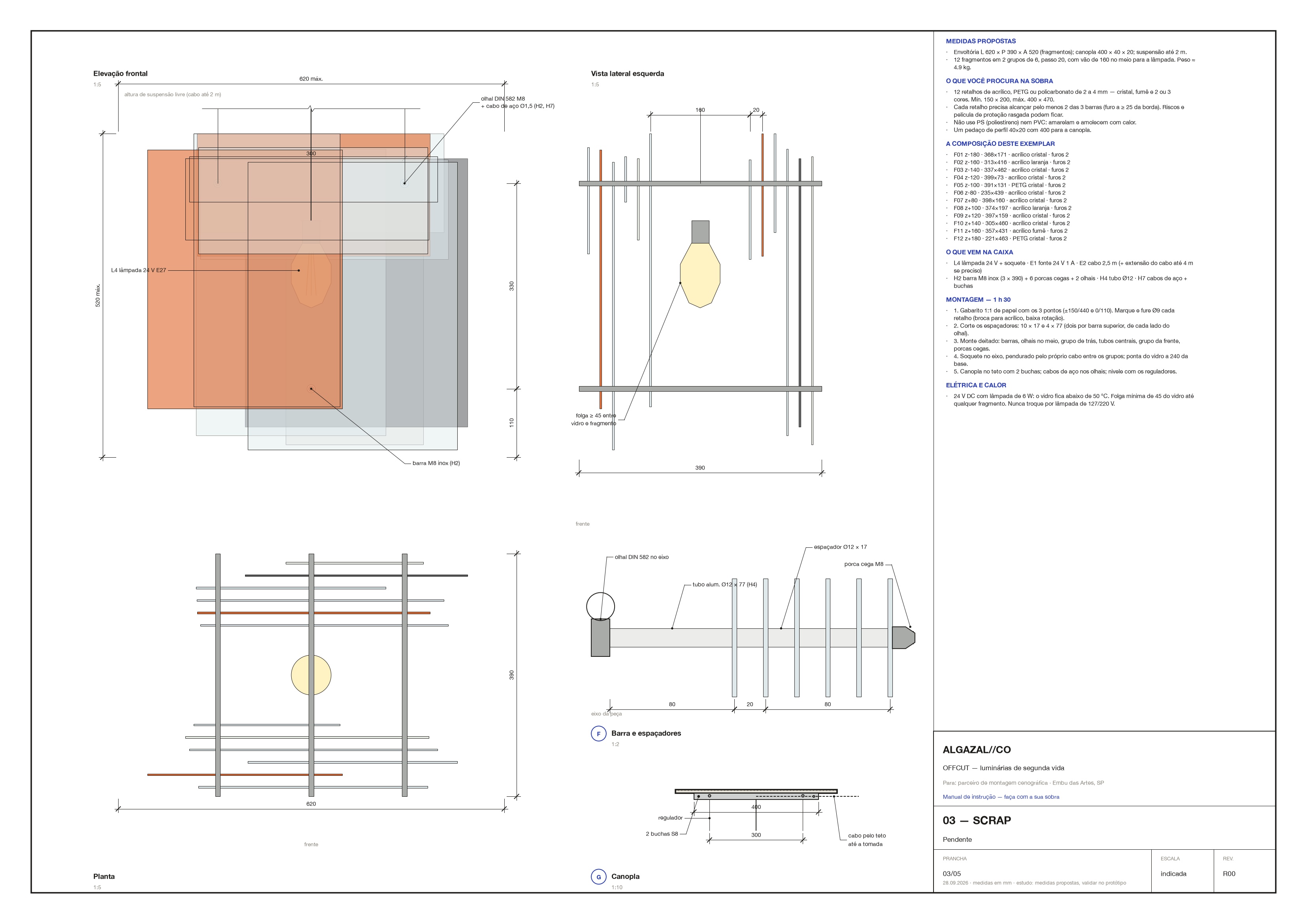 Instruction manual, sheet 03: SCRAP pendant