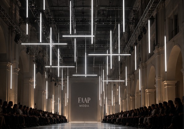 02. Base installation — the hall before the show
