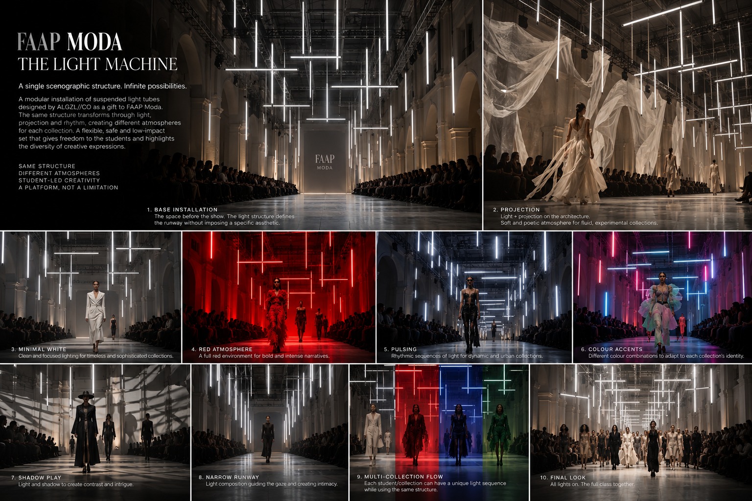 06. Atmospheres — ten ways to light the same runway