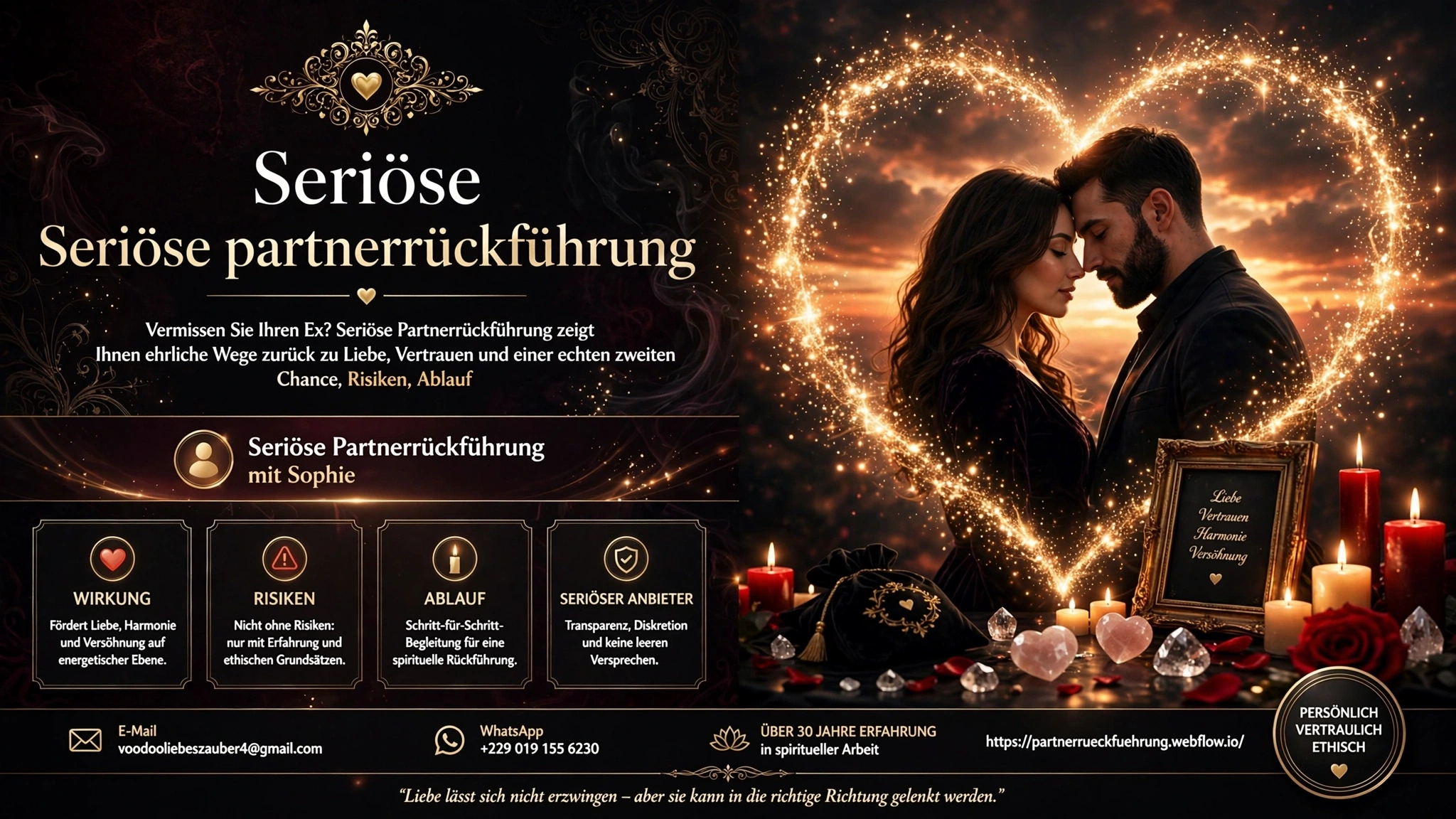 Seriöse Partnerrückführung