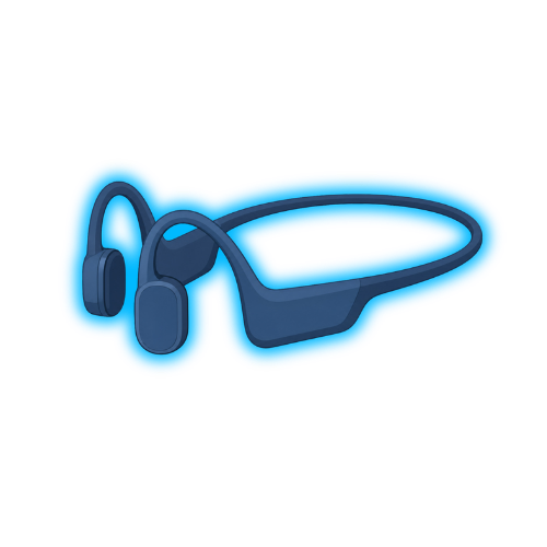 Headset receiving staff audio