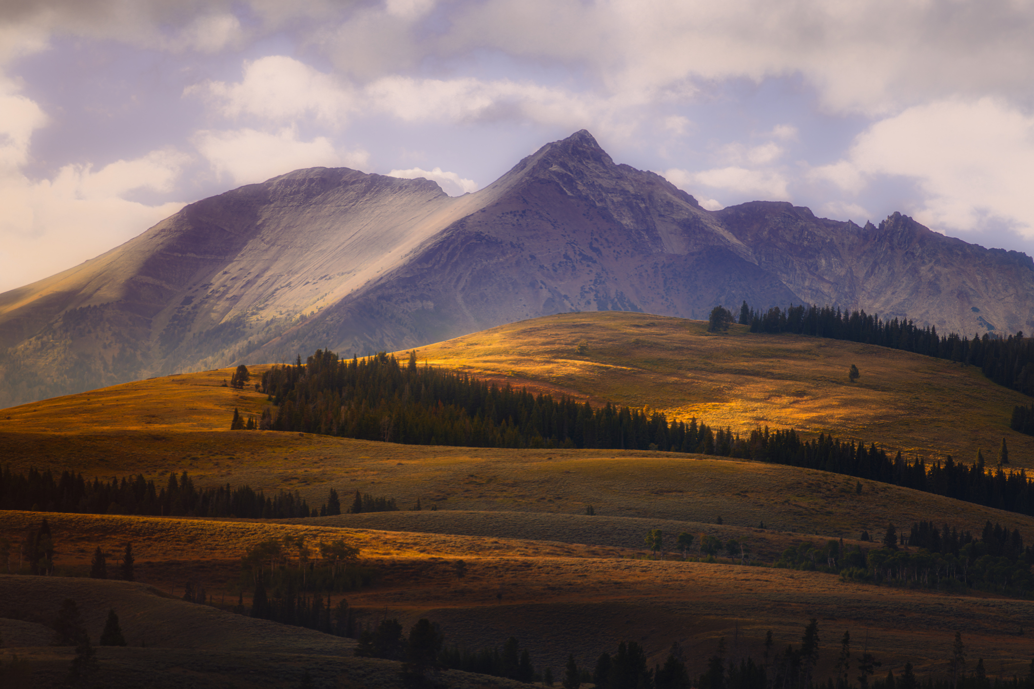 Electric Peak in the Montana corner of Yellowstone
