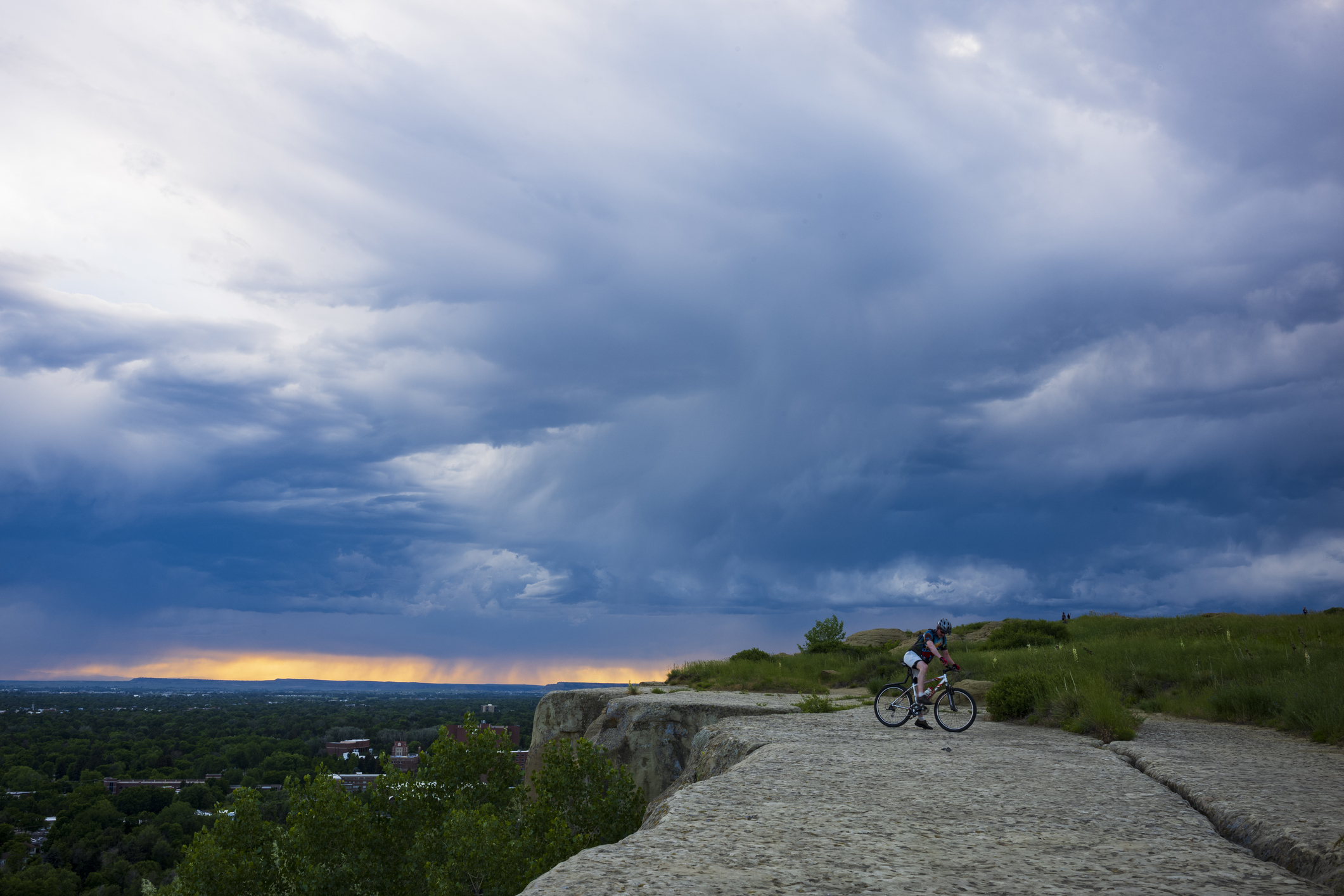 The Rimrocks above Billings, Montana