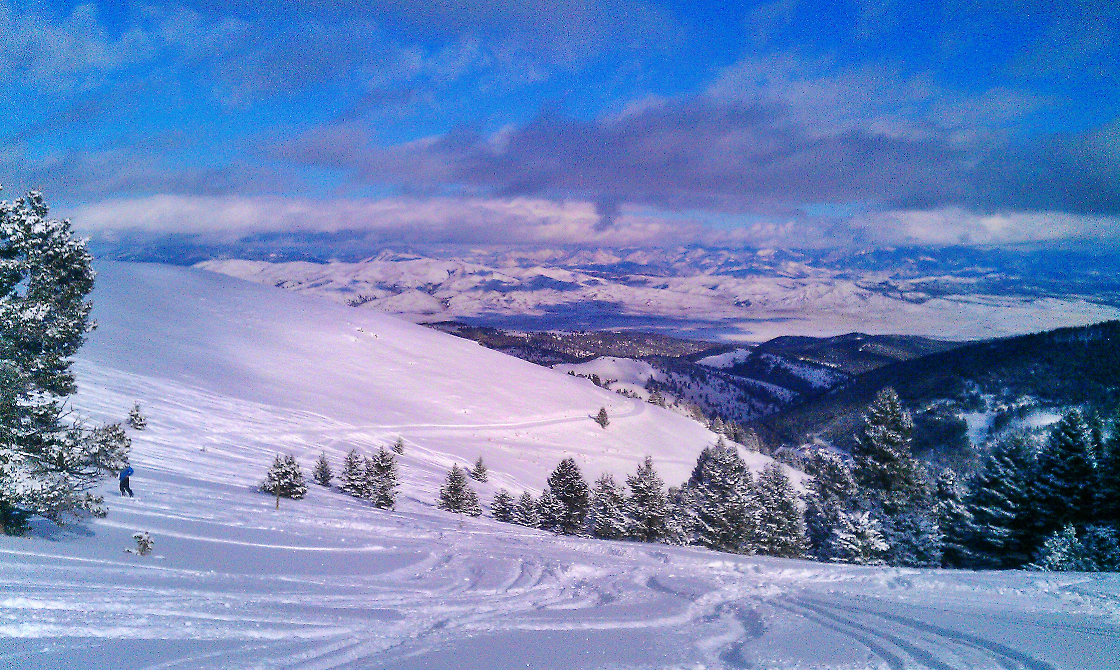 Great Divide Ski Area near Helena, Montana