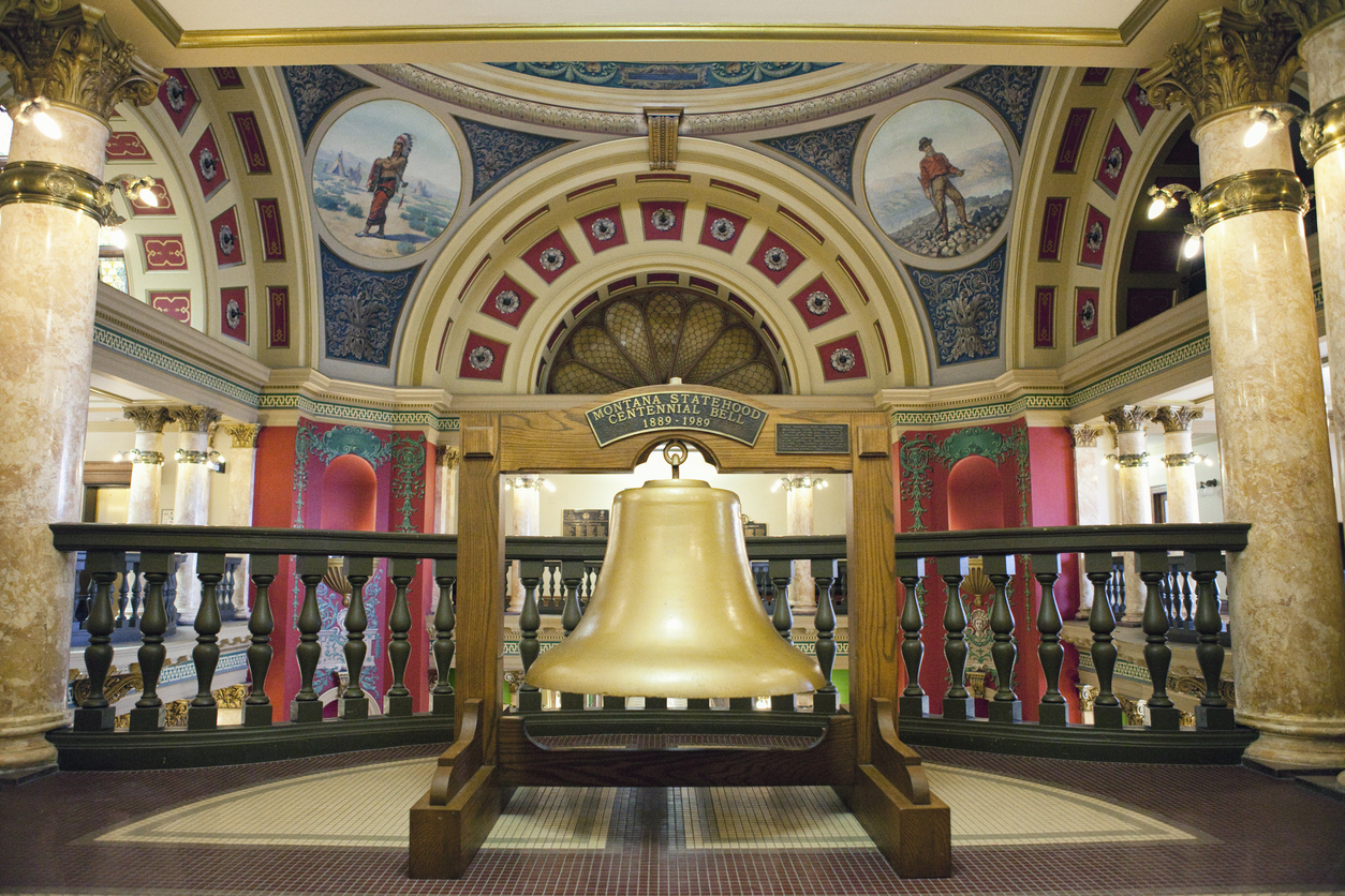 The Montana State Capitol in Helena