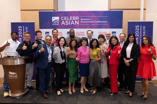 USPAACC leadership and guests at CelebrASIAN 2025