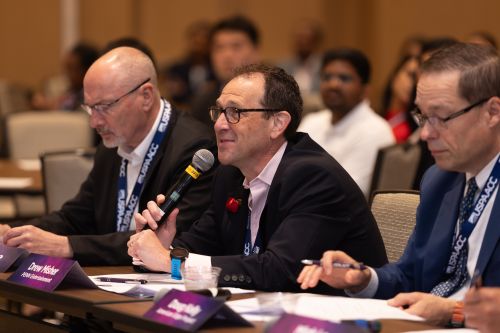 Panelists on the CelebrASIAN 2025 stage