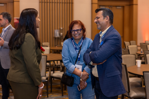 Attendees connecting at CelebrASIAN 2025