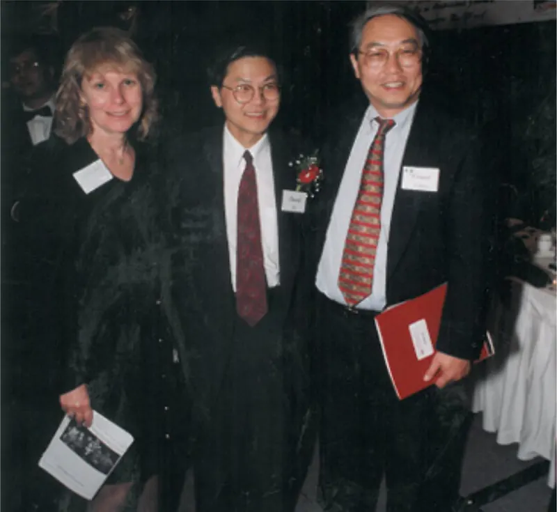 1997 — Dr. David Ho with Grant Ujifusa