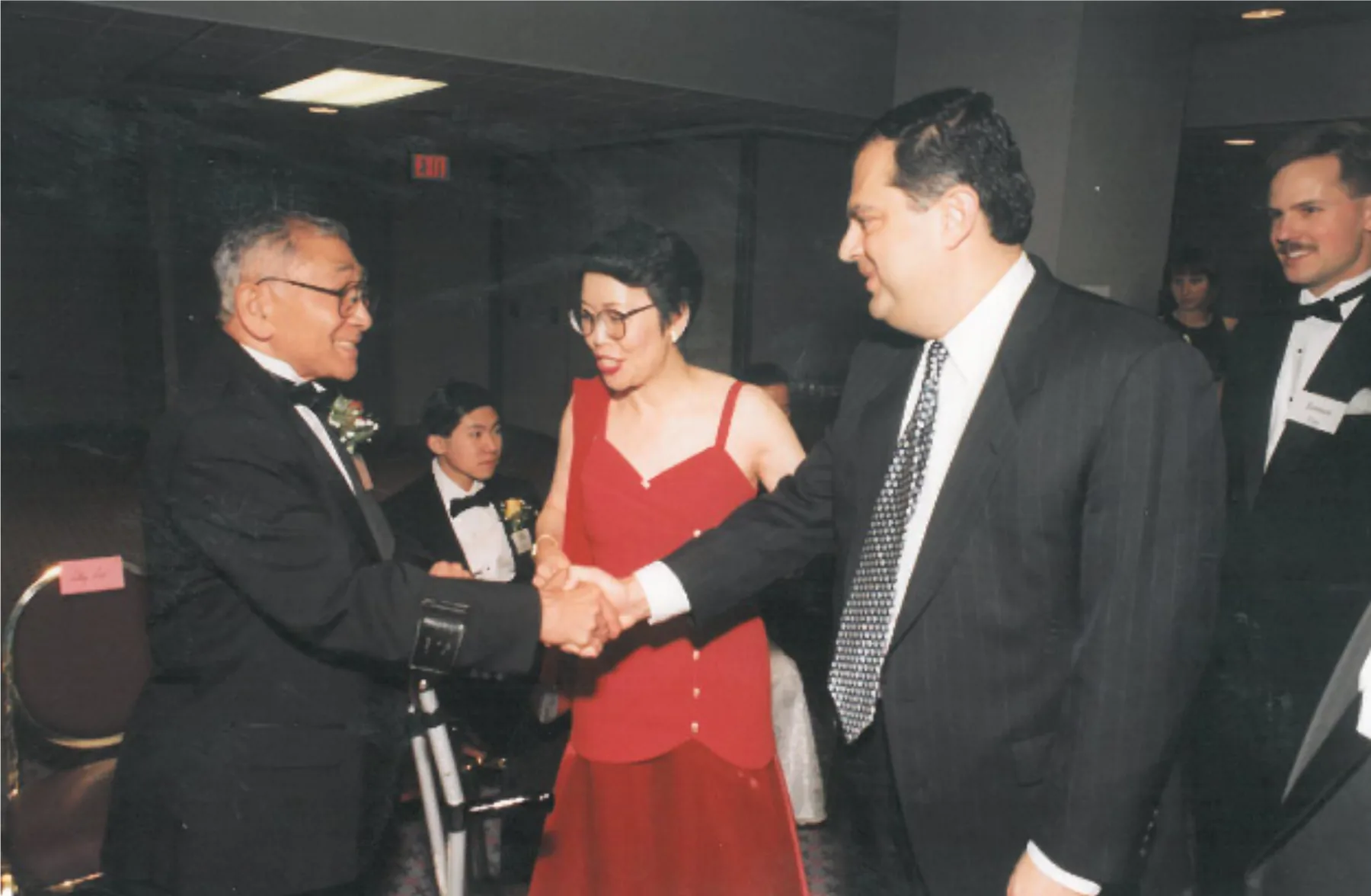 1997 — Rudy Tokiwa and Senator Spencer Abraham