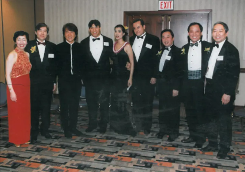 1999 — Excellence 2000 honorees with Jackie Chan