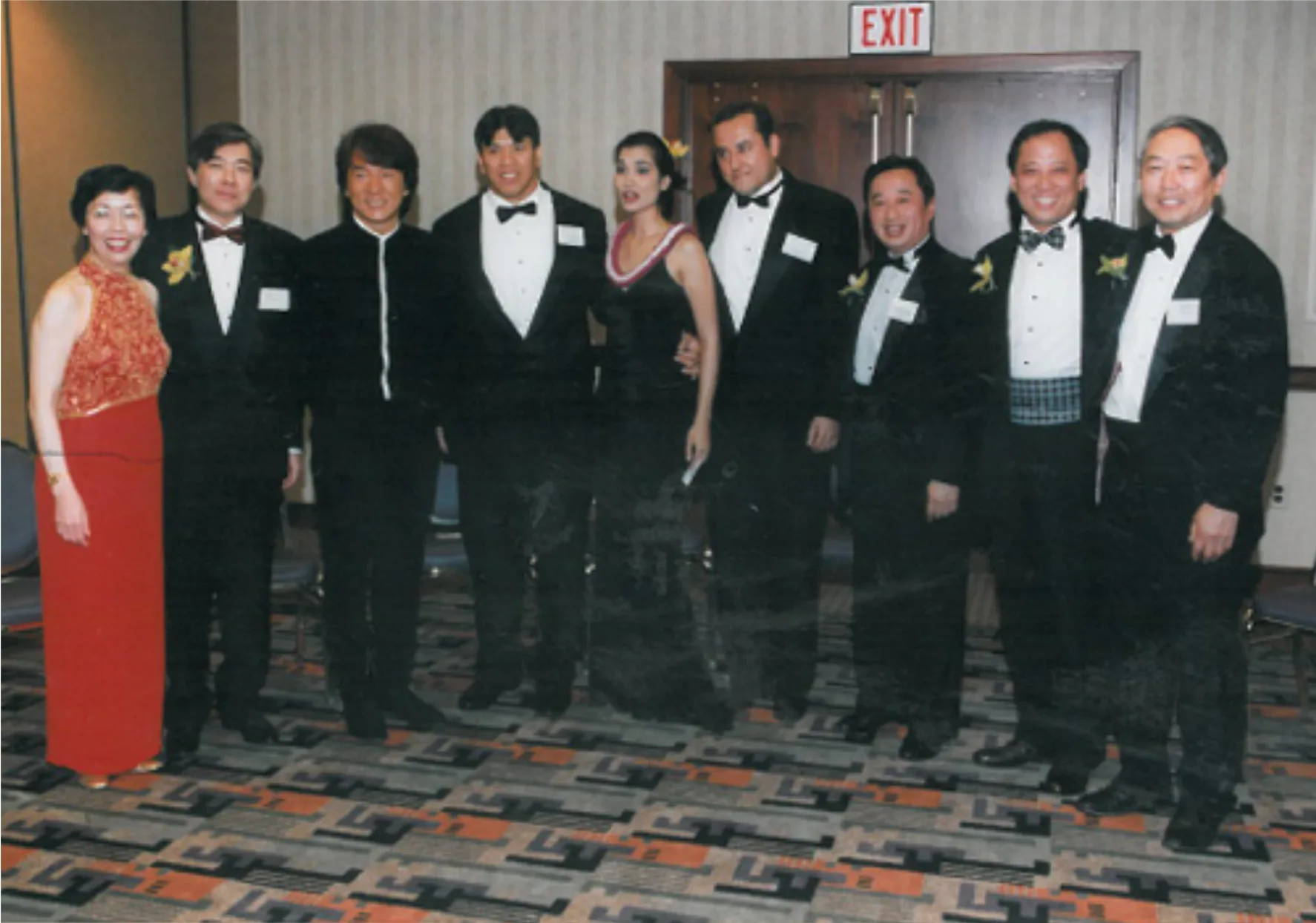 1999 — Excellence 2000 honorees with Jackie Chan