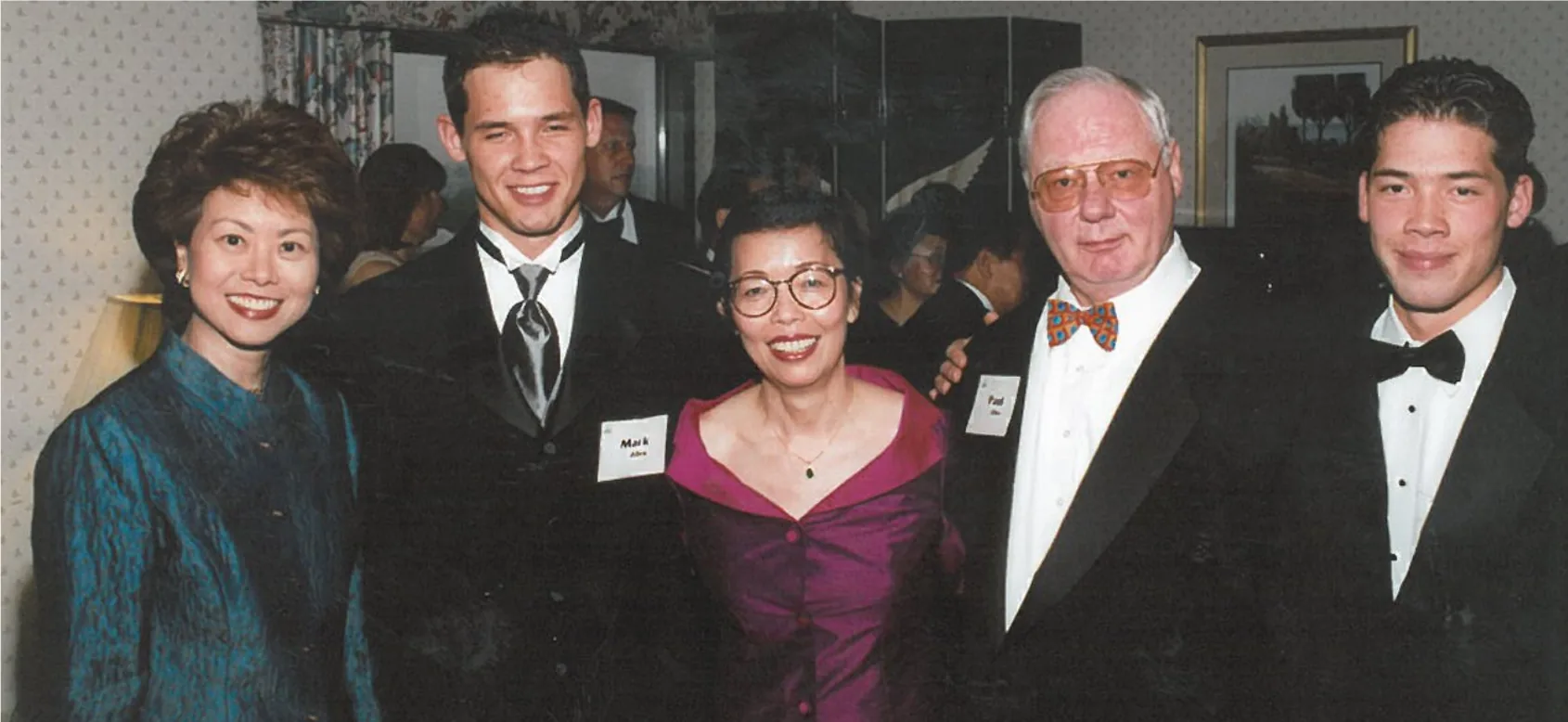2001 — Reception with Secretary of Labor Elaine Chao