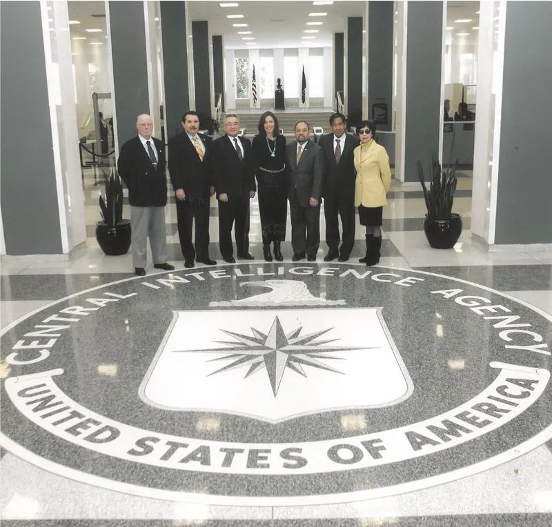 2010 — Meeting CIA Director Leon Panetta