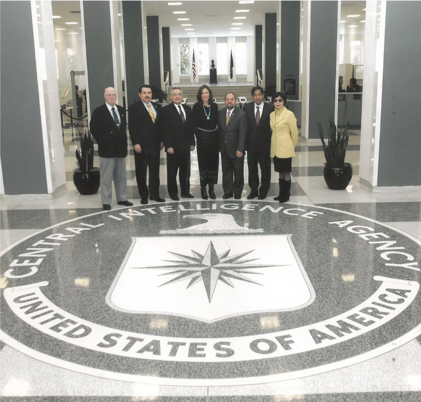 2010 — Meeting CIA Director Leon Panetta