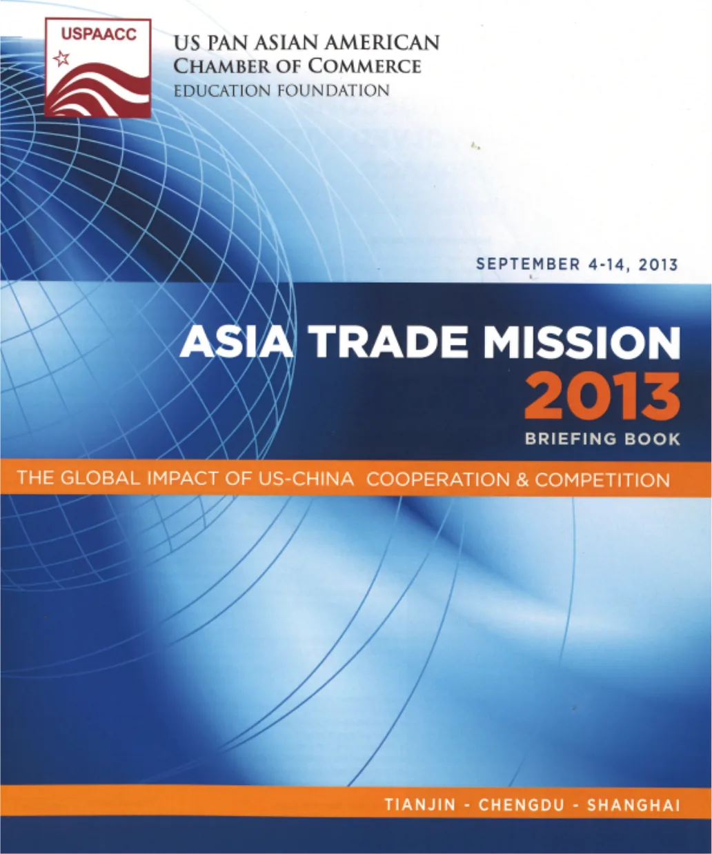 2013 — Asia Trade Mission 2013 briefing book