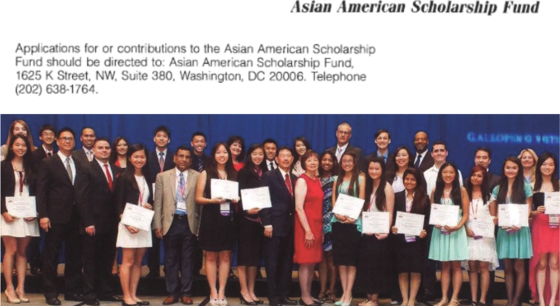 1989 — Scholarship Program created