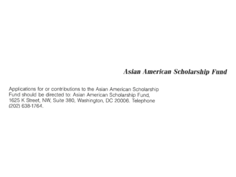 1989 — Scholarship Program created