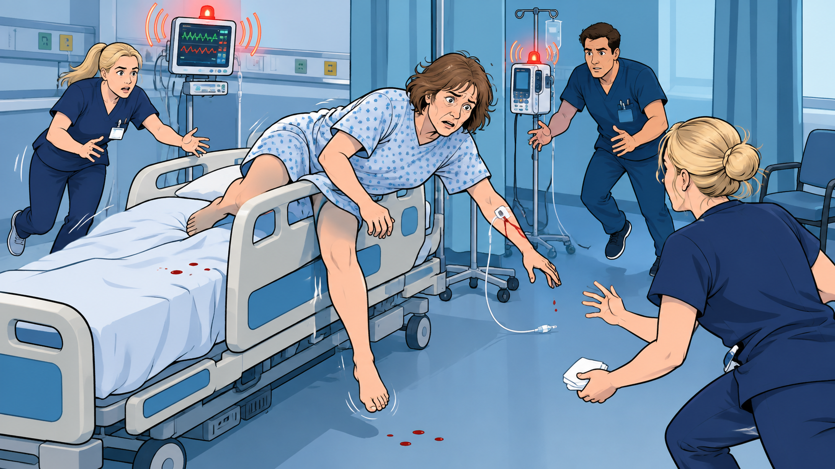 Delirium requires more care and leads to more complications.