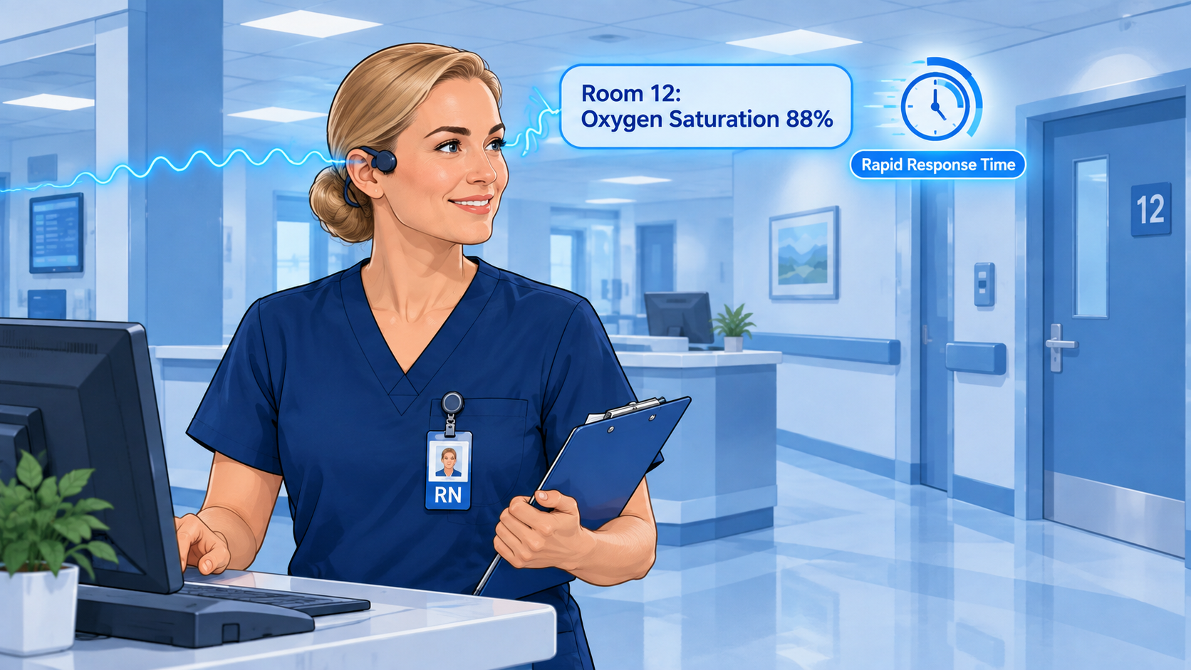 Alarm response times improve with clear communication