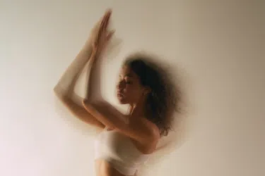 Image of contemplative yoga session