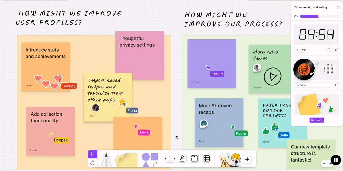 whiteboard FigJam QUiCK bevezetés